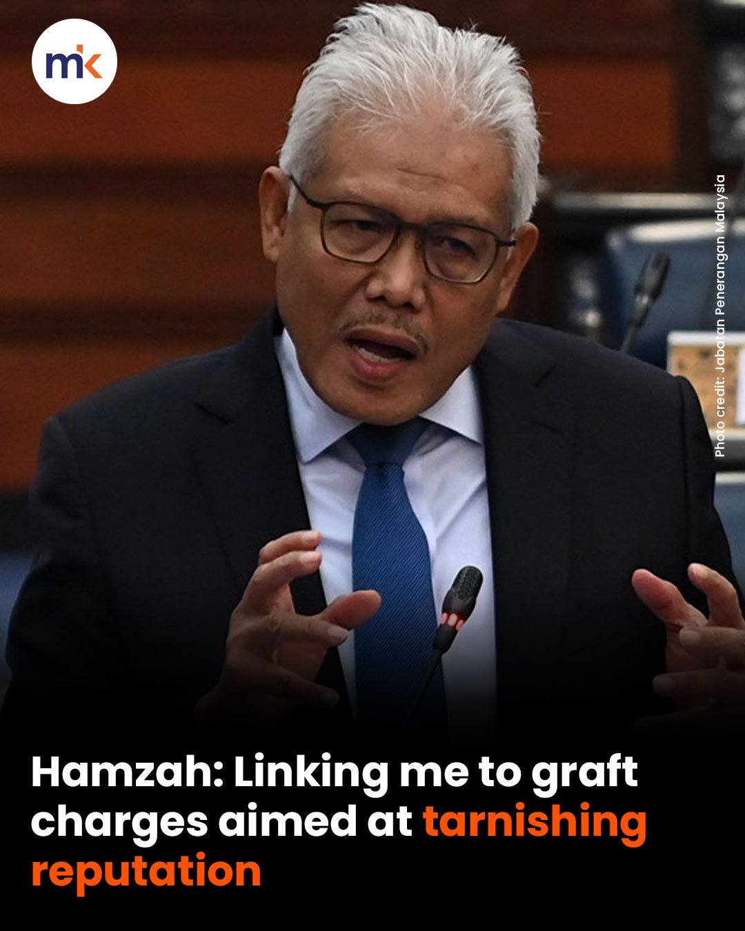 Hamzah: Linking me to graft charges aimed at tarnishing reputation