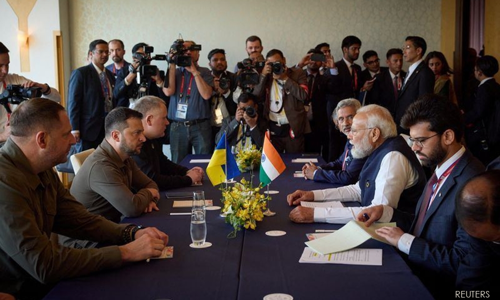 Zelenskiy invites India PM to join Ukraine's peace formula