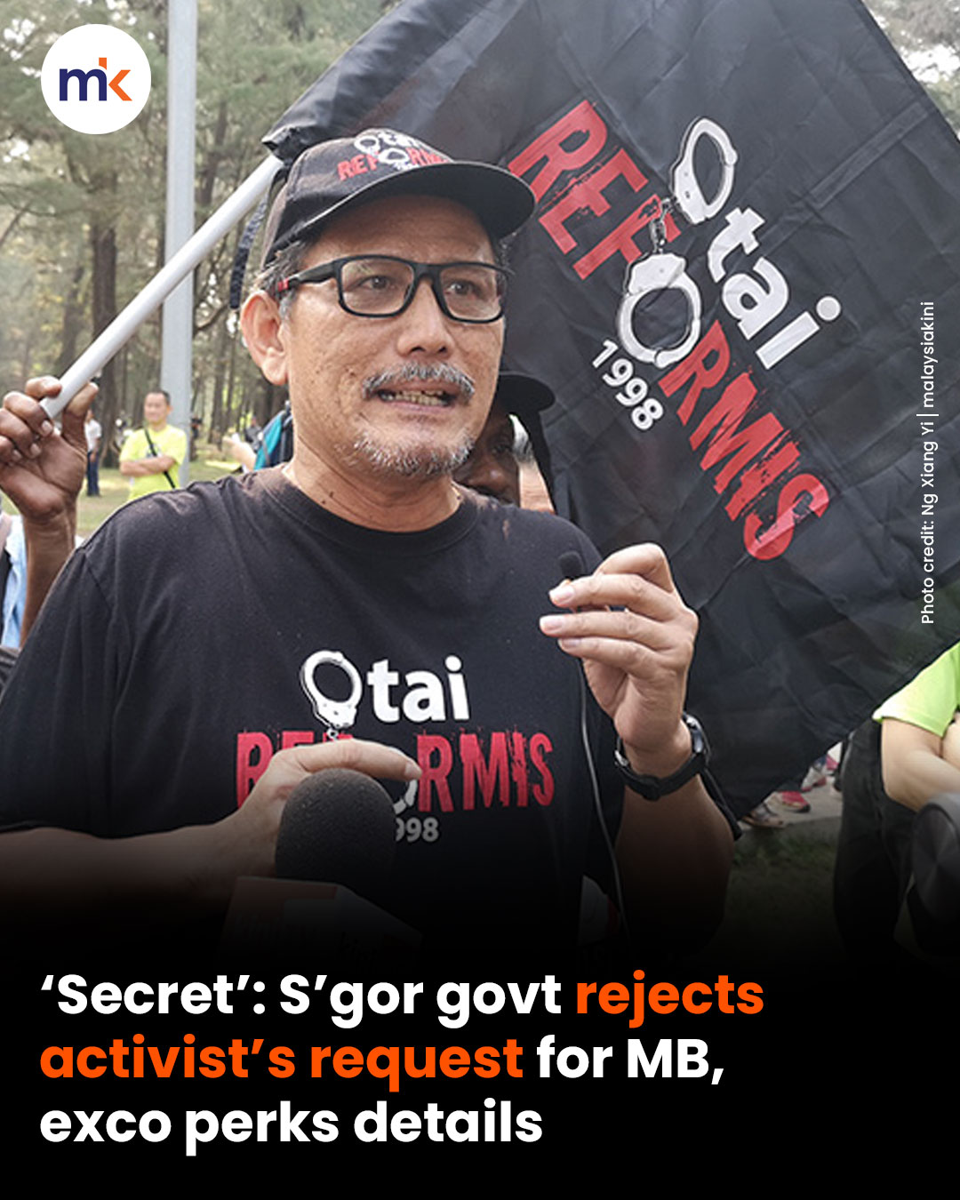 ‘Secret’: S’gor govt rejects activist’s request for MB, exco perks details