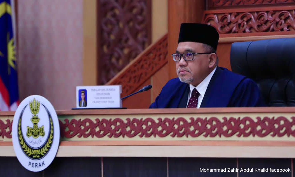 Perak speaker reminds assemblypersons to wear neckties during sittings