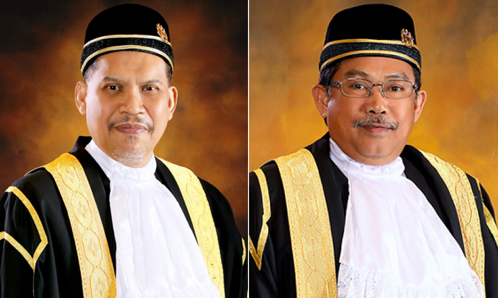 Abu Bakar, Karim take oath as Federal Court judges