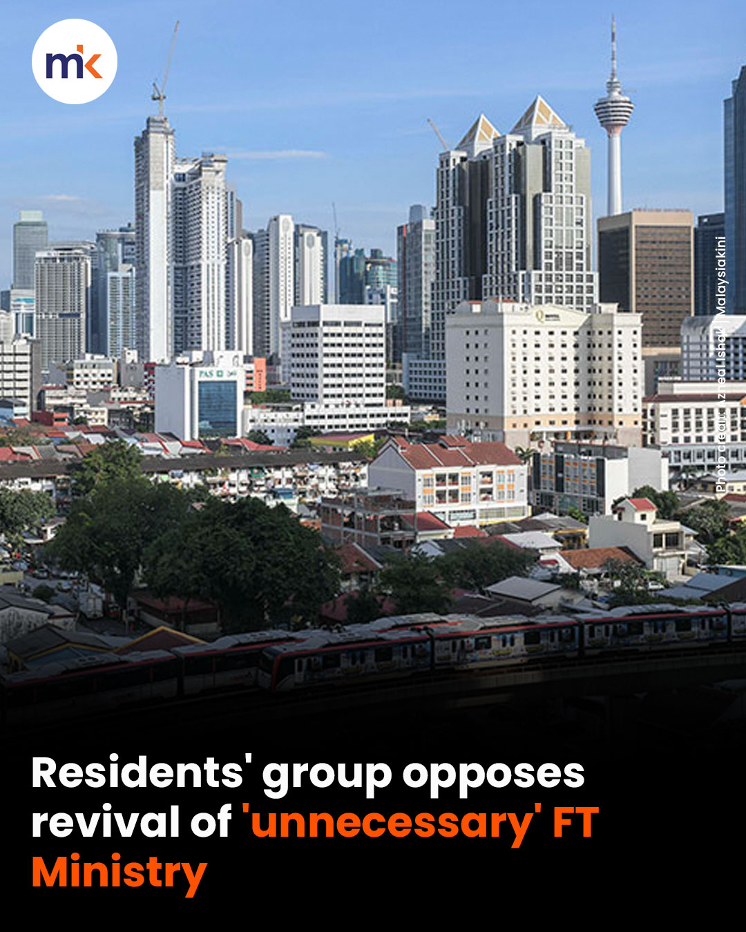 Residents' group opposes revival of 'unnecessary' FT Ministry