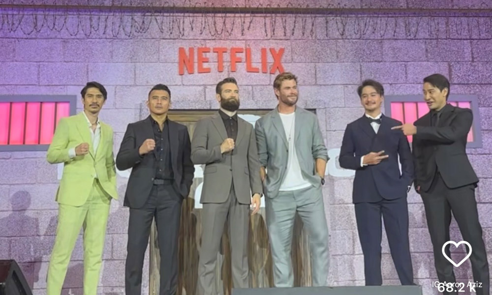 Dah ditakdirkan sepentas bersama Chris Hemsworth, kata Aaron Aziz