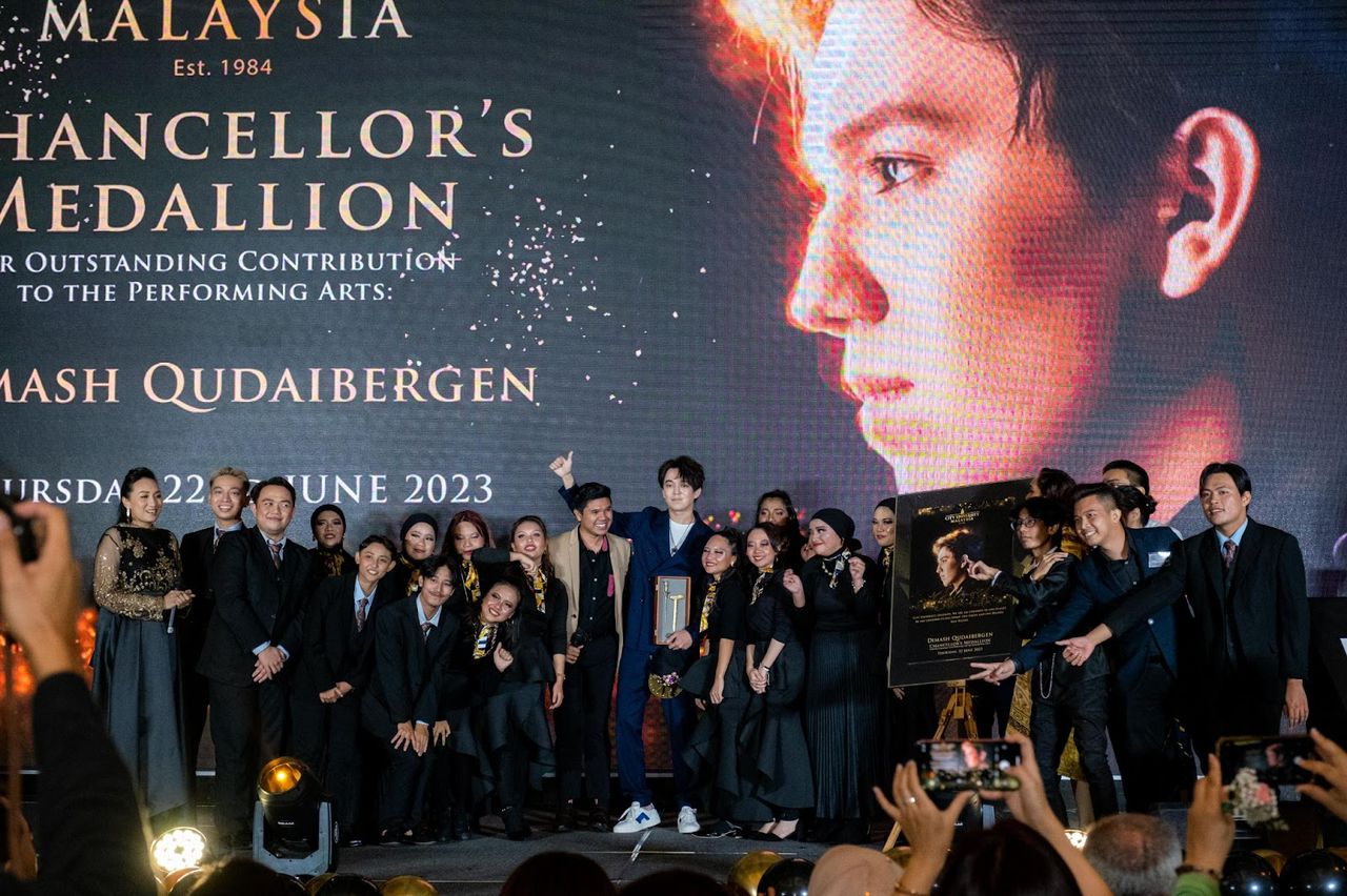 Dimash Joins The City University Malaysia Family