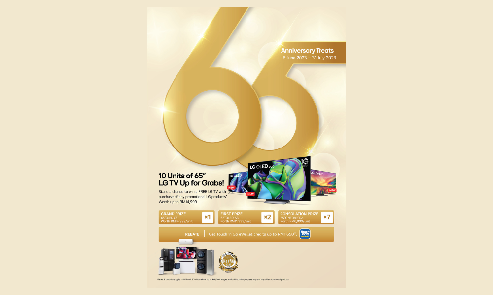 LG transforms lives for 65 years with innovation, unveils exciting surprises for Malaysians