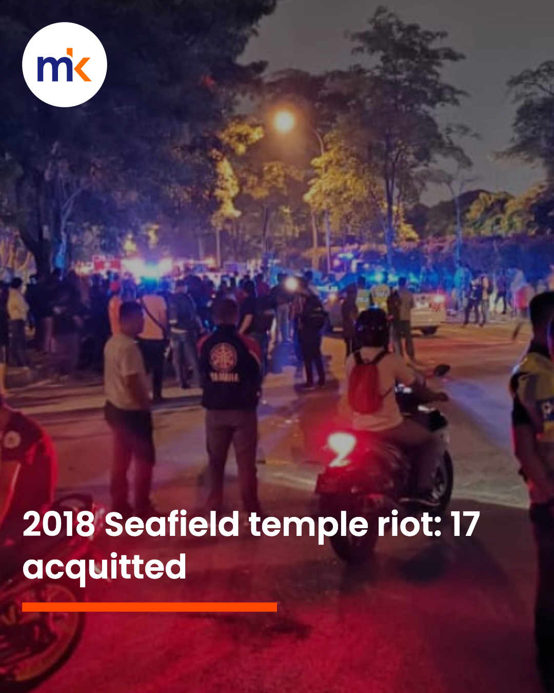 2018 Seafield temple riot: 17 acquitted