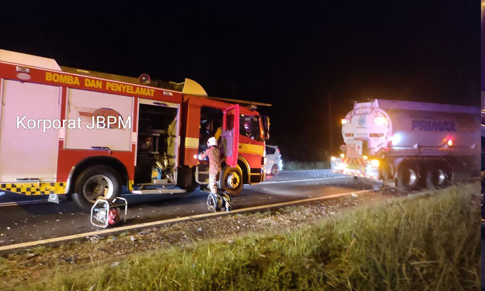 Bapa Bersama Bayi 10 Bulan Maut, Kereta Bertembung Treler