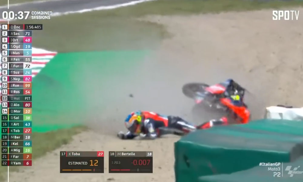 Damok retak rusuk kiri, terlepas GP Itali dan Jerman