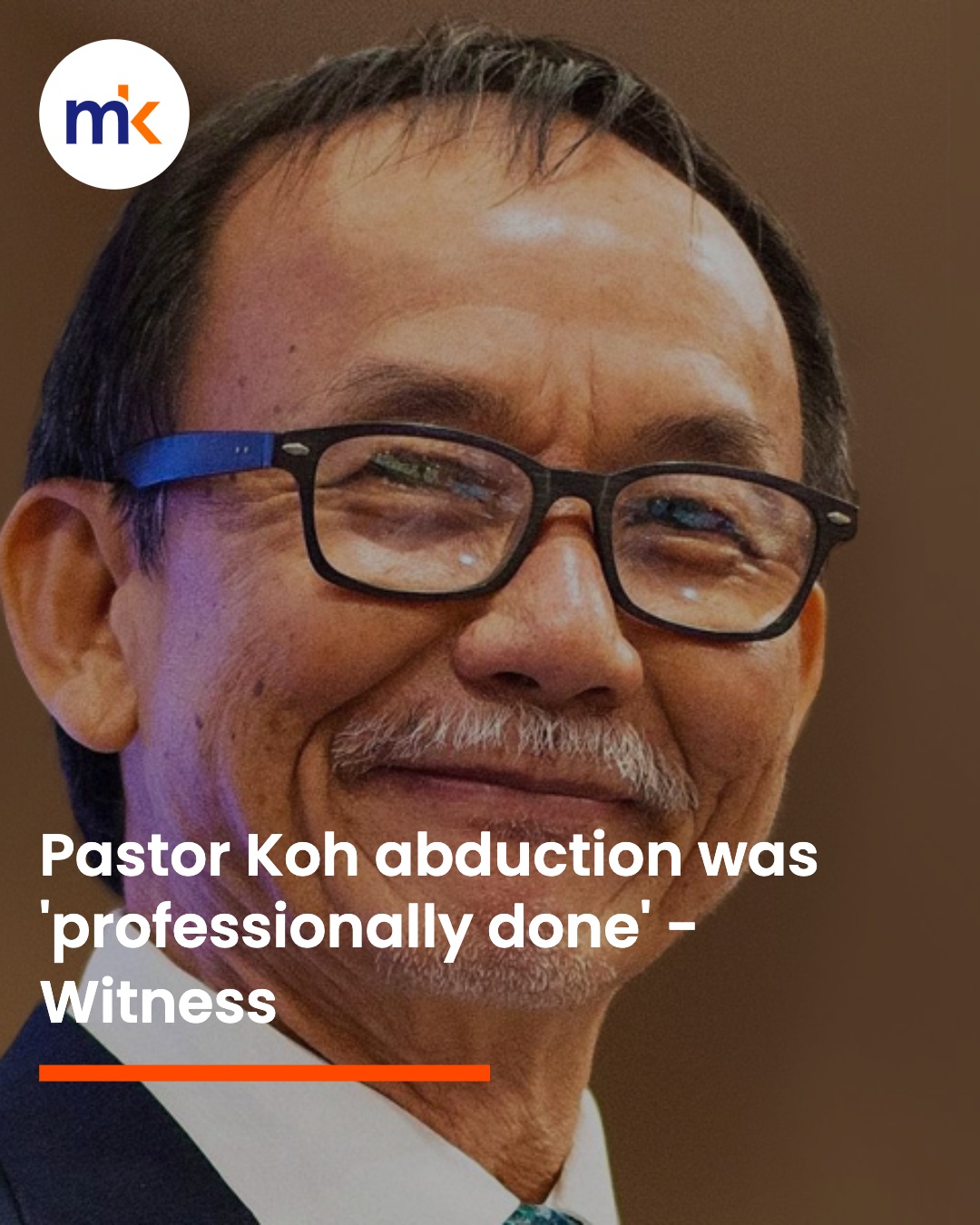 Pastor Koh abduction was 'professionally done' - Witness