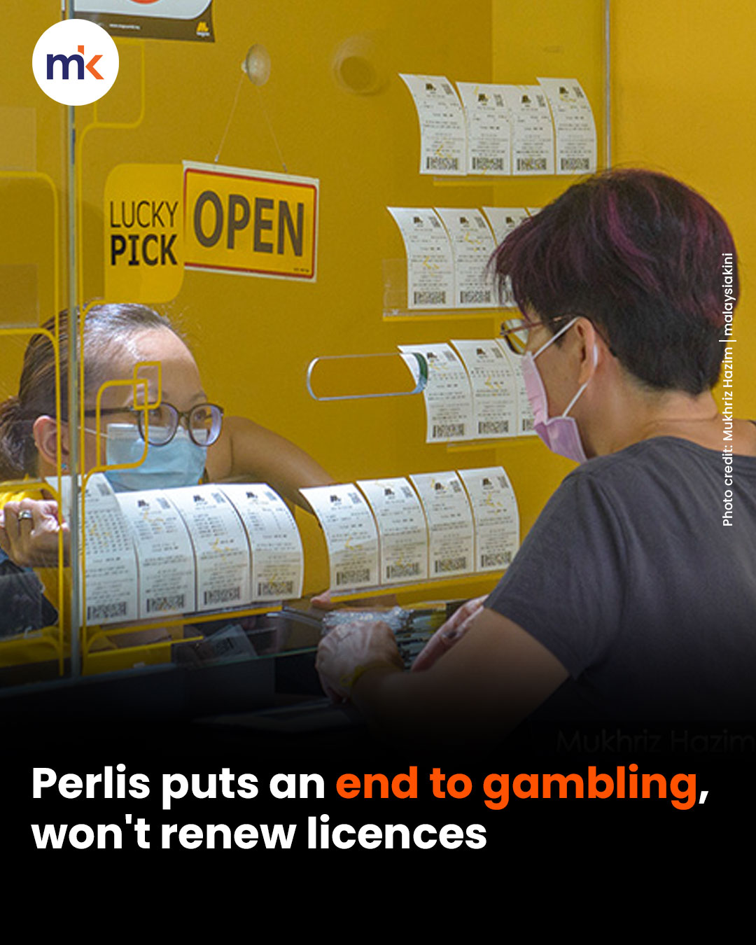 Perlis puts an end to gambling, won't renew licences