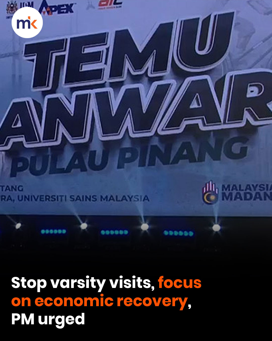 Stop varsity visits, focus on economic recovery, PM urged