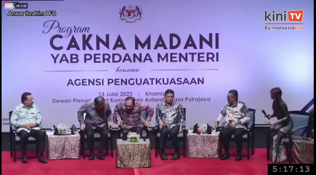 LIVE: Ucapan Anwar Ibrahim dalam program Cakna Madani bersama agensi penguatkuasaan