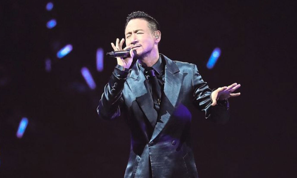 “票照投歌照听”,林冠英串烧张学友名曲催票