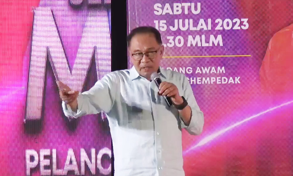 PRN: Anwar gesa pemimpin parti k'jaan tak bersikap defensif dengan lawan