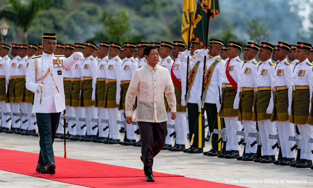 Marcos: Philippines won't back down in sea dispute