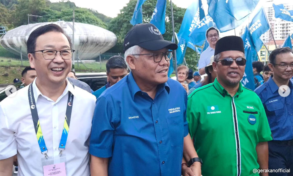 Lau claims PAS members were at nomination centre to back him