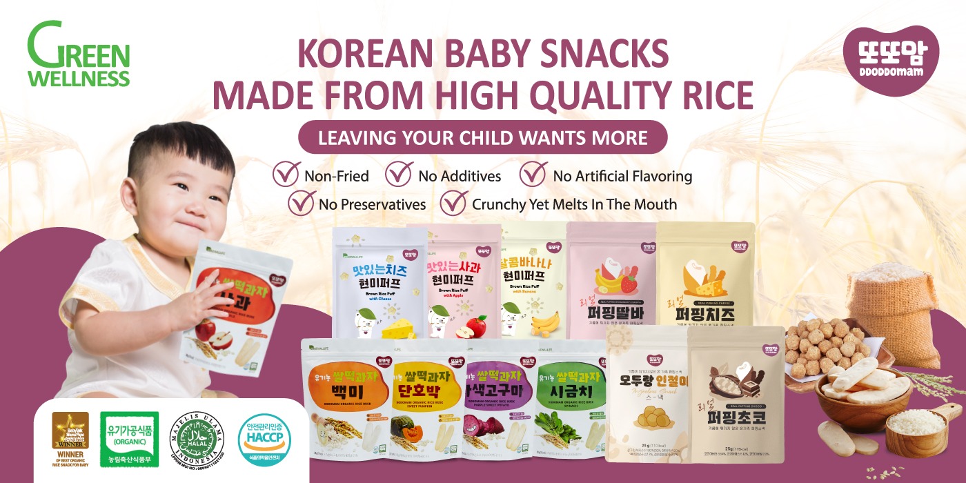 Baby's healthy snacks anybody?