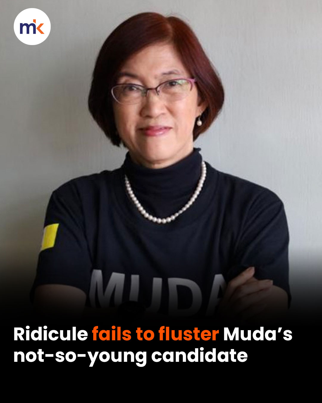Ridicule fails to fluster Muda’s not-so-young candidate
