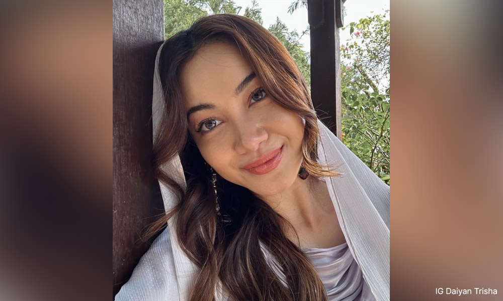 Perang lagu raya, Daiyan Trisha muncul dengan ‘pick-up line’ Jom Raya