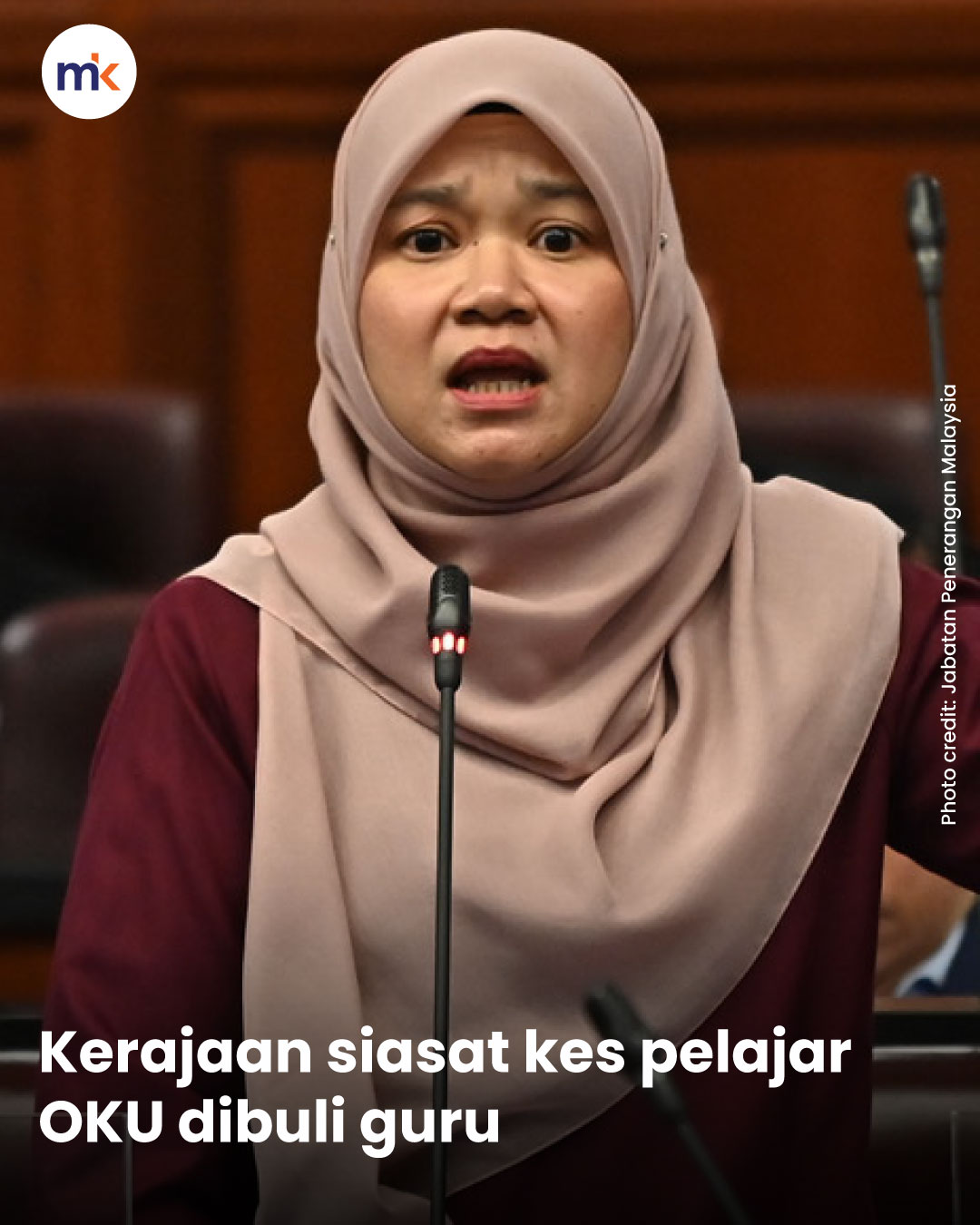 Kerajaan siasat kes pelajar OKU dibuli guru