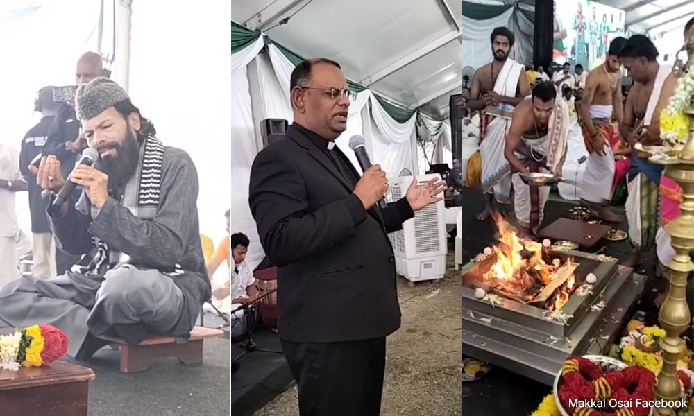Saravanan defends multi-faith prayers at MIC ceremony