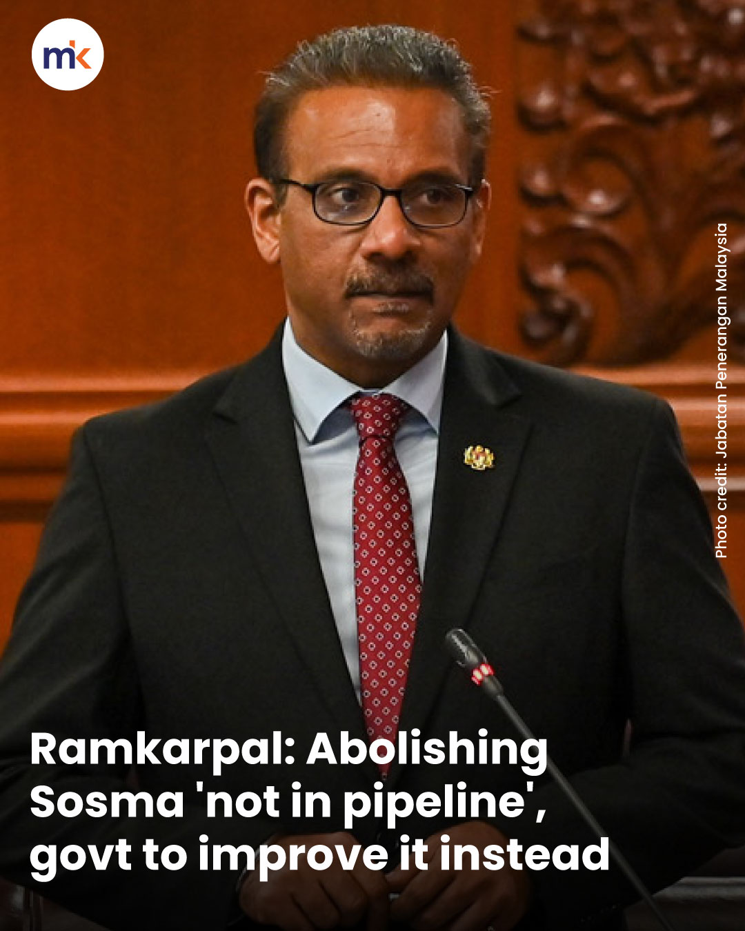 Ramkarpal: Abolishing Sosma 'not in pipeline', govt to improve it instead