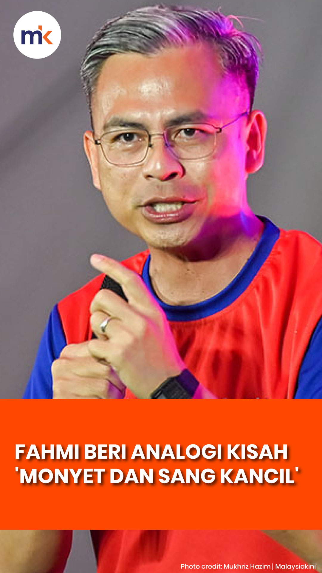 Fahmi beri analogi kisah 'monyet dan sang kancil'