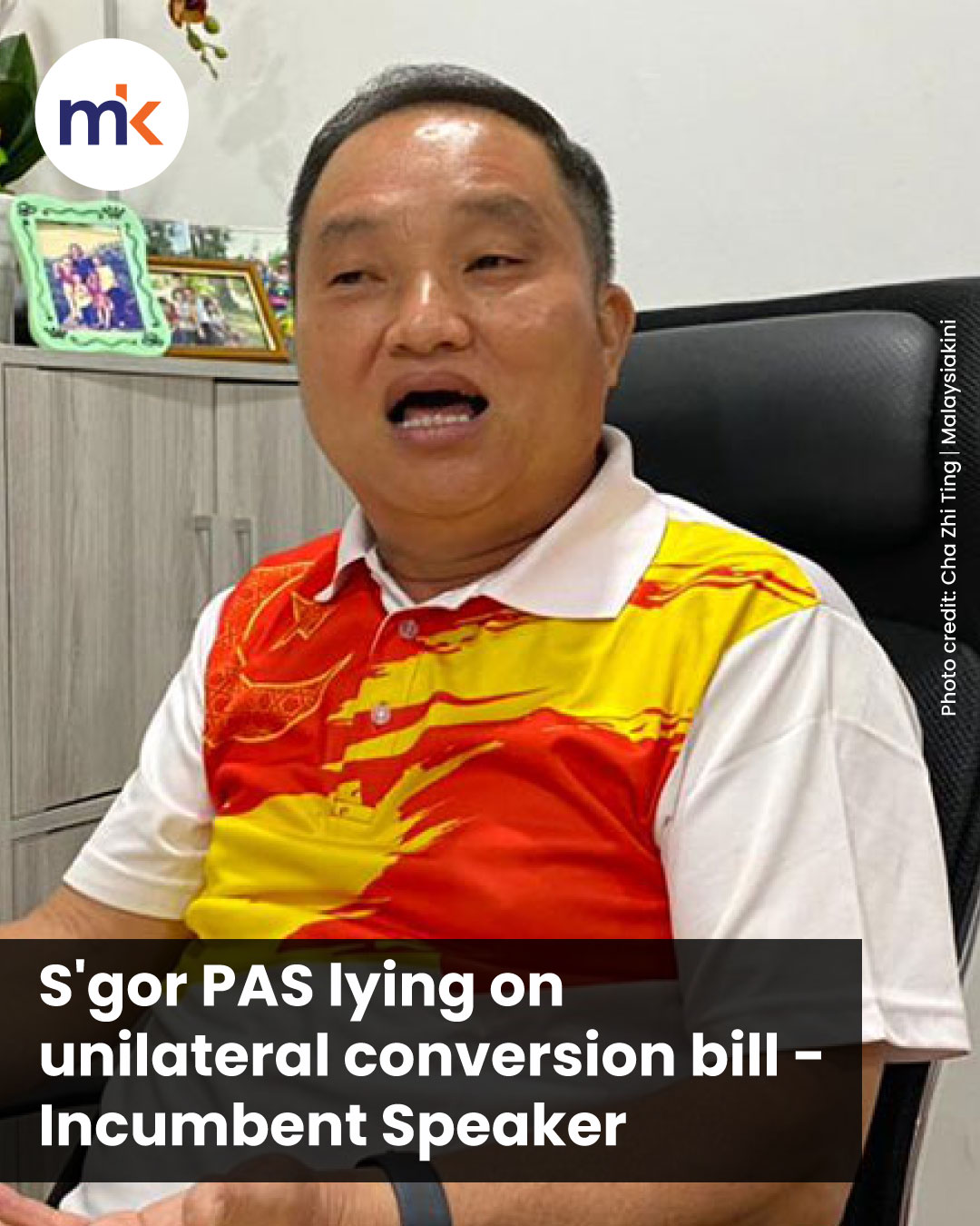 S'gor PAS lying on unilateral conversion bill - Incumbent Speaker