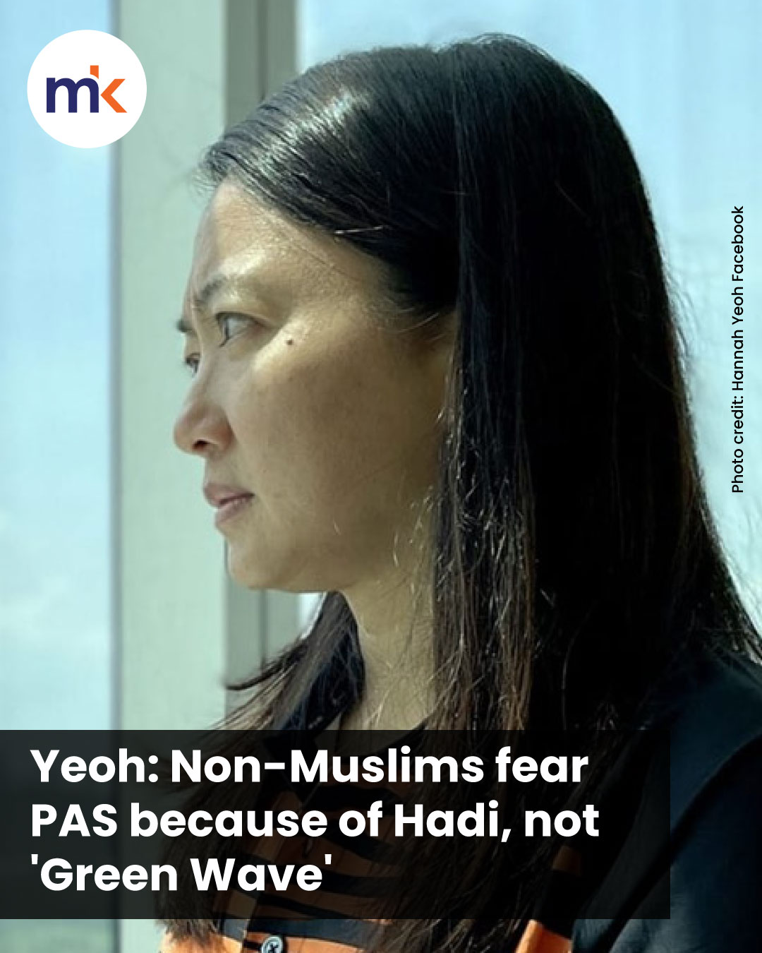 Yeoh: Non-Muslims fear PAS because of Hadi, not 'Green Wave'