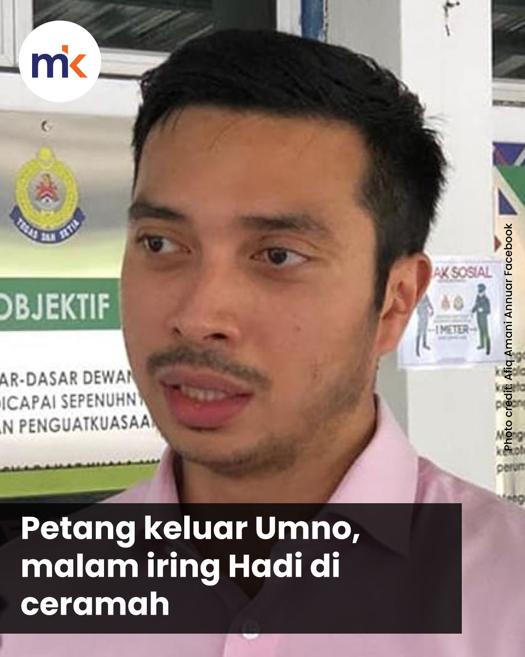 Petang keluar Umno, malam iring Hadi di ceramah