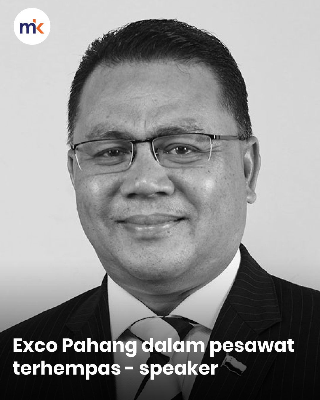 Exco Pahang dalam pesawat terhempas - speaker