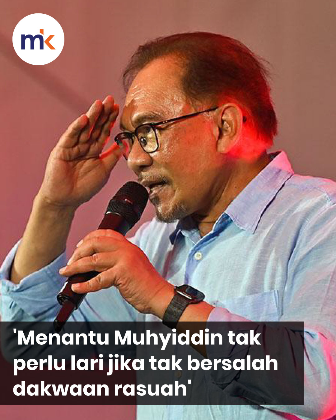 'Menantu Muhyiddin tak perlu lari jika tak bersalah dakwaan rasuah'