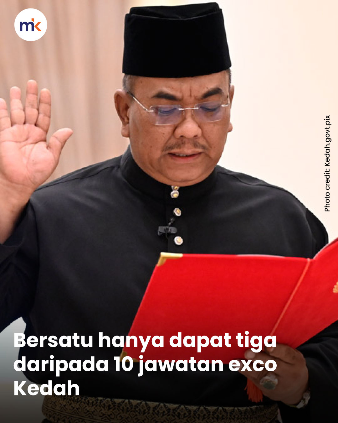 Bersatu hanya dapat tiga daripada 10 jawatan exco Kedah