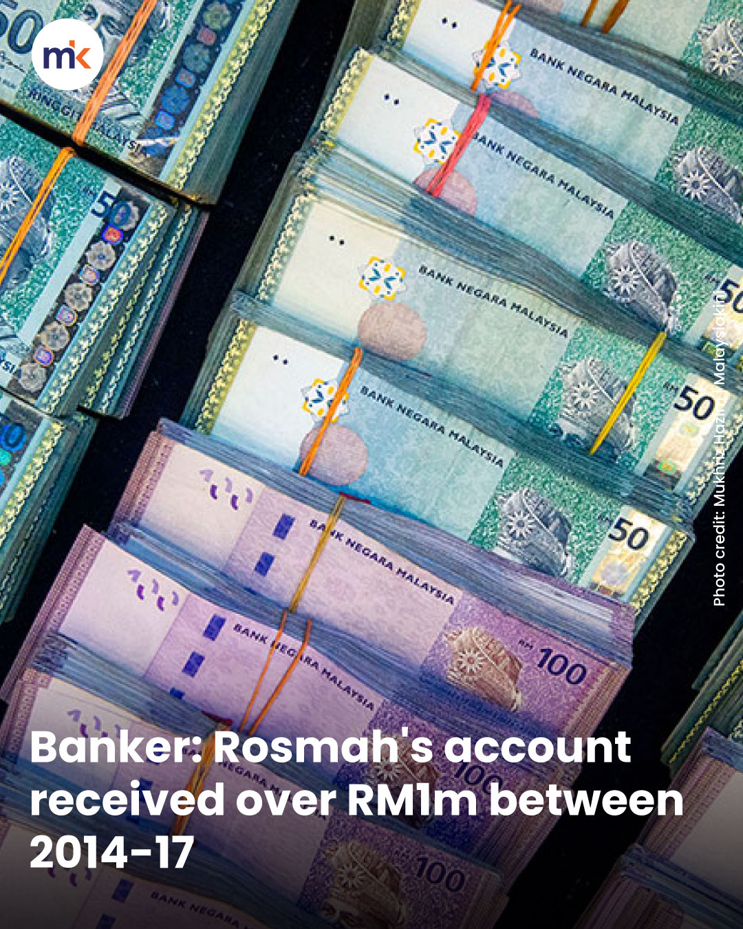 Banker: Rosmah's account received over RM1m between 2014-17