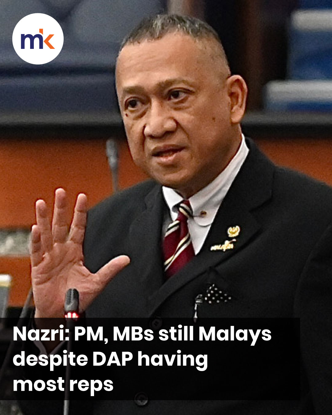 Nazri: PM, MBs still Malays despite DAP having most reps