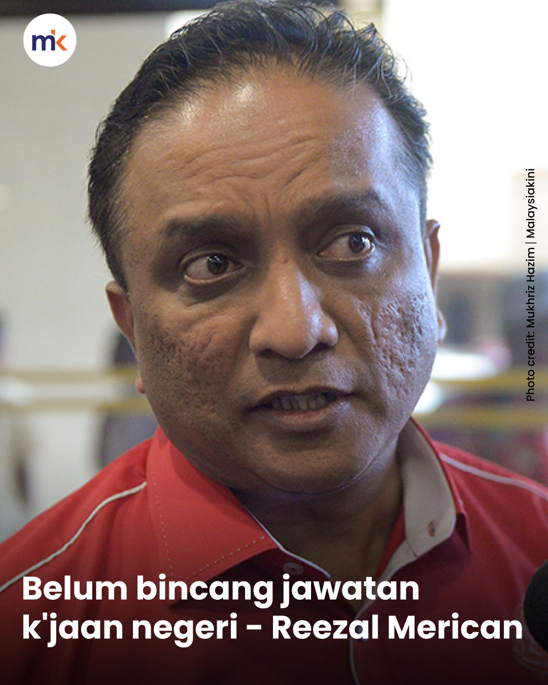 Belum bincang jawatan k'jaan negeri - Reezal Merican