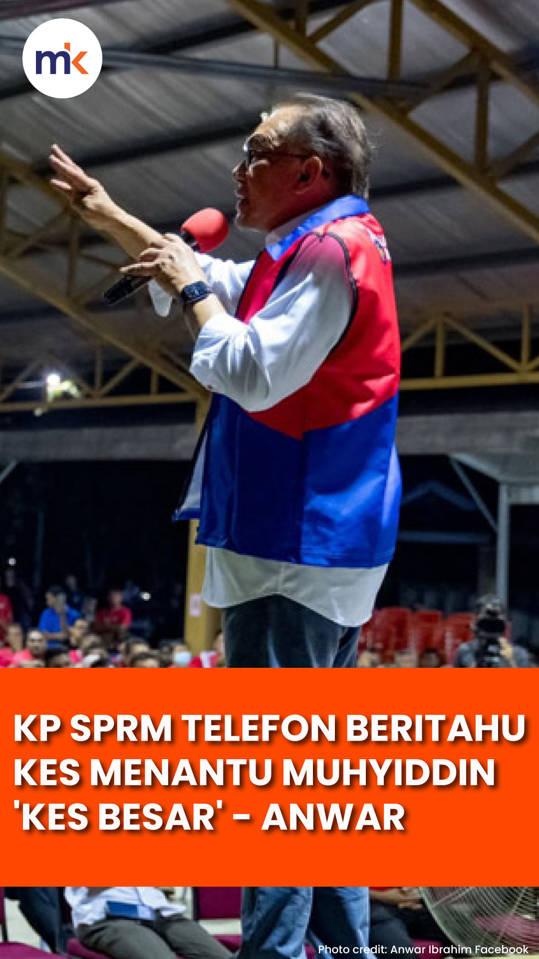KP SPRM telefon beritahu kes menantu Muhyiddin 'kes besar' - Anwar