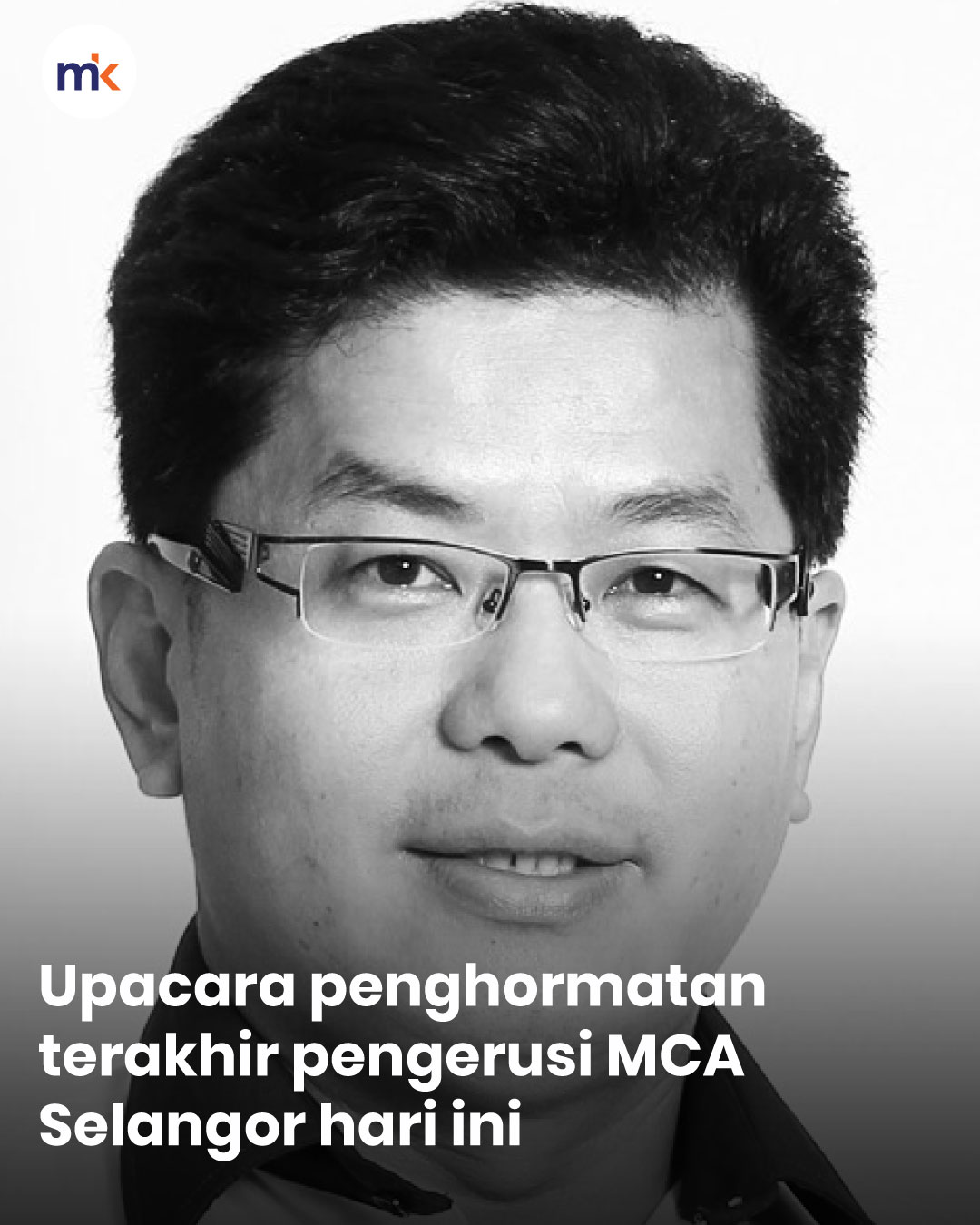 Upacara penghormatan terakhir pengerusi MCA Selangor hari ini