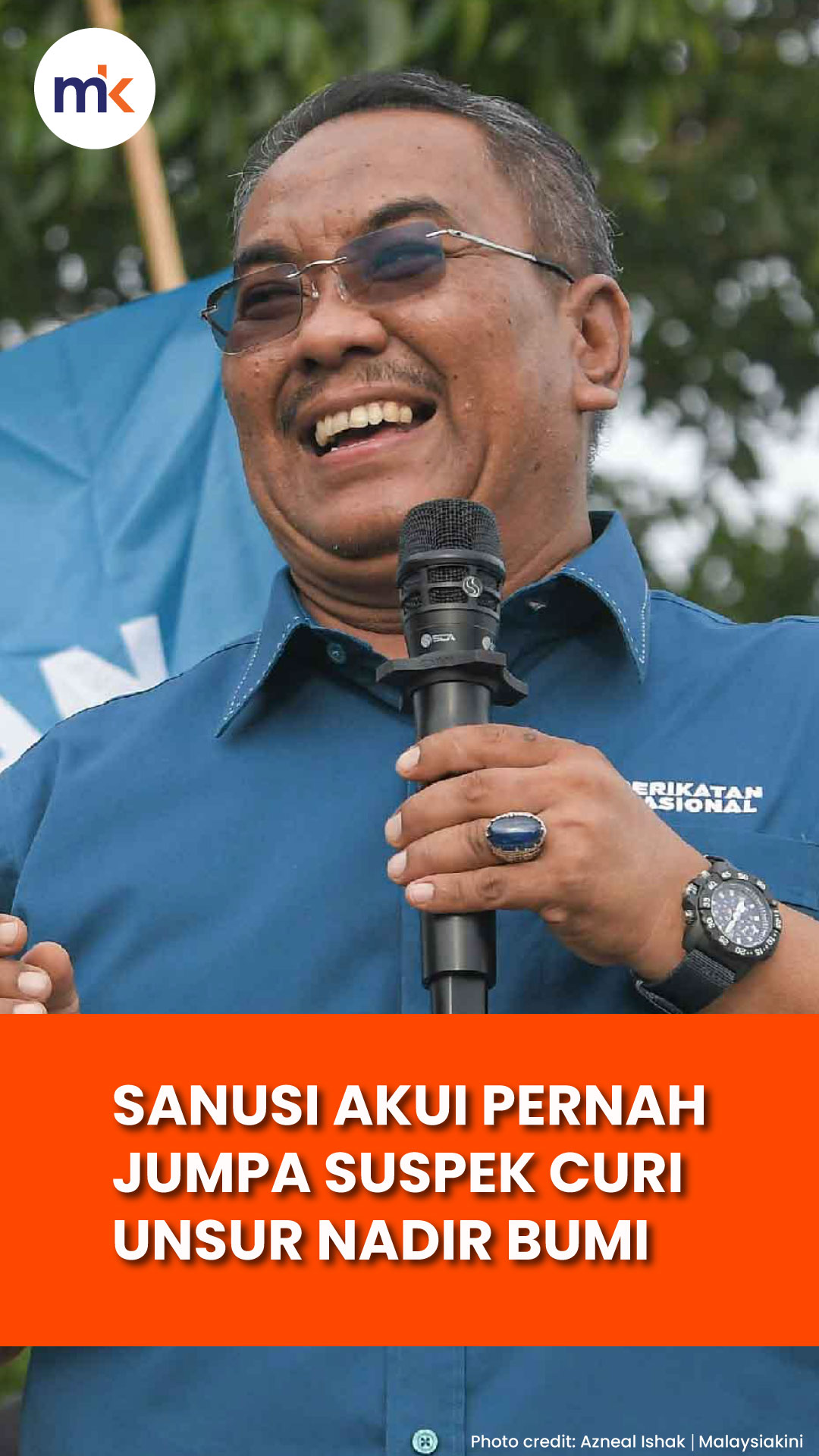 Sanusi akui pernah jumpa suspek curi unsur nadir bumi