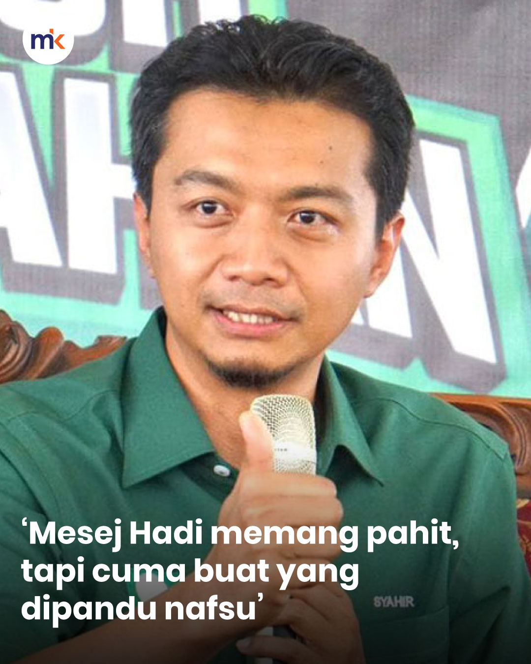 ‘Mesej Hadi memang pahit, tapi cuma buat yang dipandu nafsu’