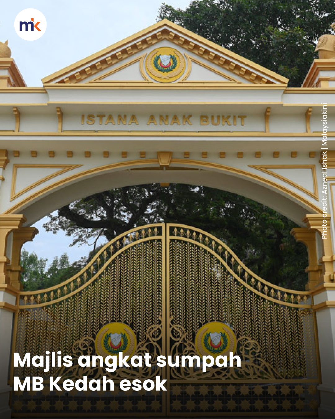 Majlis angkat sumpah MB Kedah esok