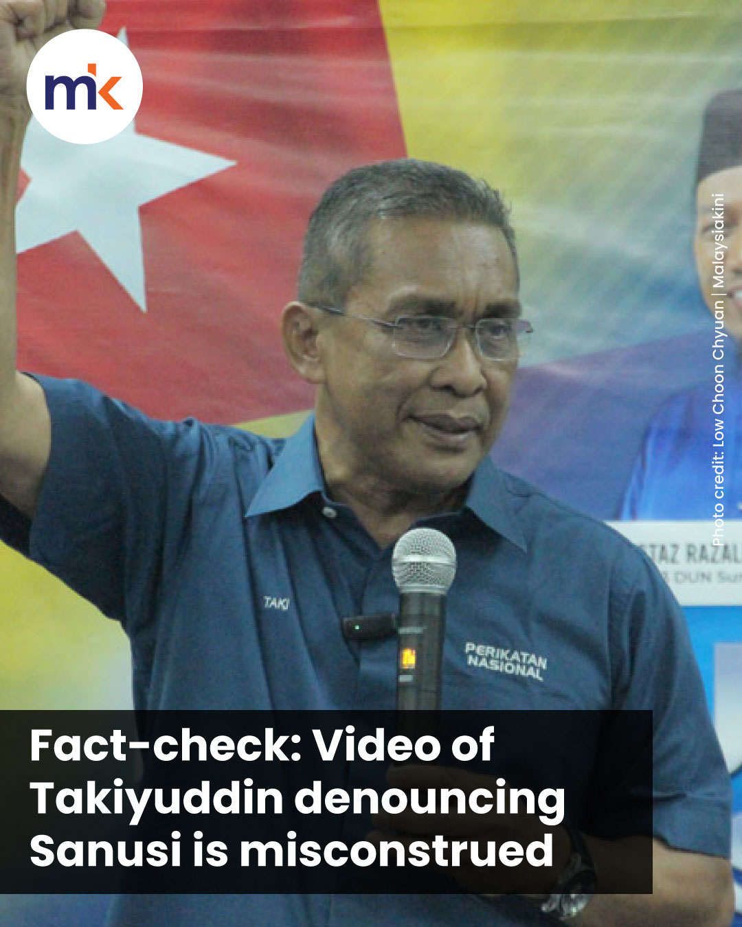 Fact-check: Video of Takiyuddin denouncing Sanusi is misconstrued