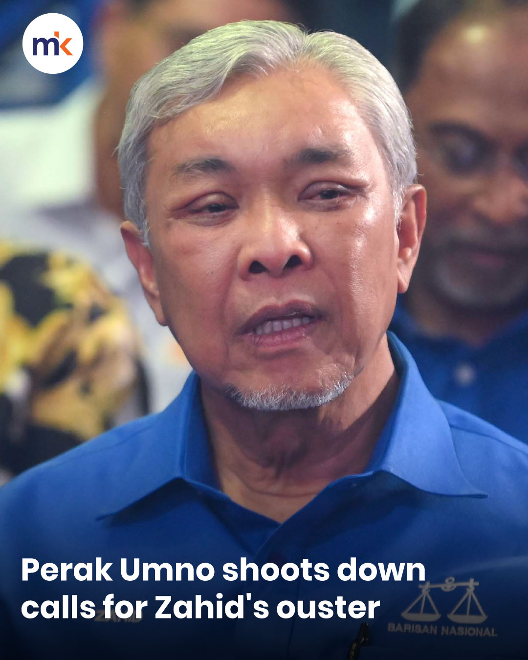 Perak Umno shoots down calls for Zahid's ouster