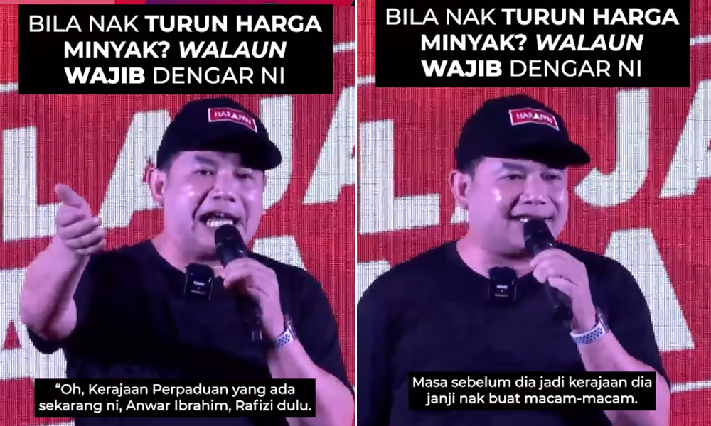 Bila nak turun harga minyak? Rafizi perjelas janji Anwar