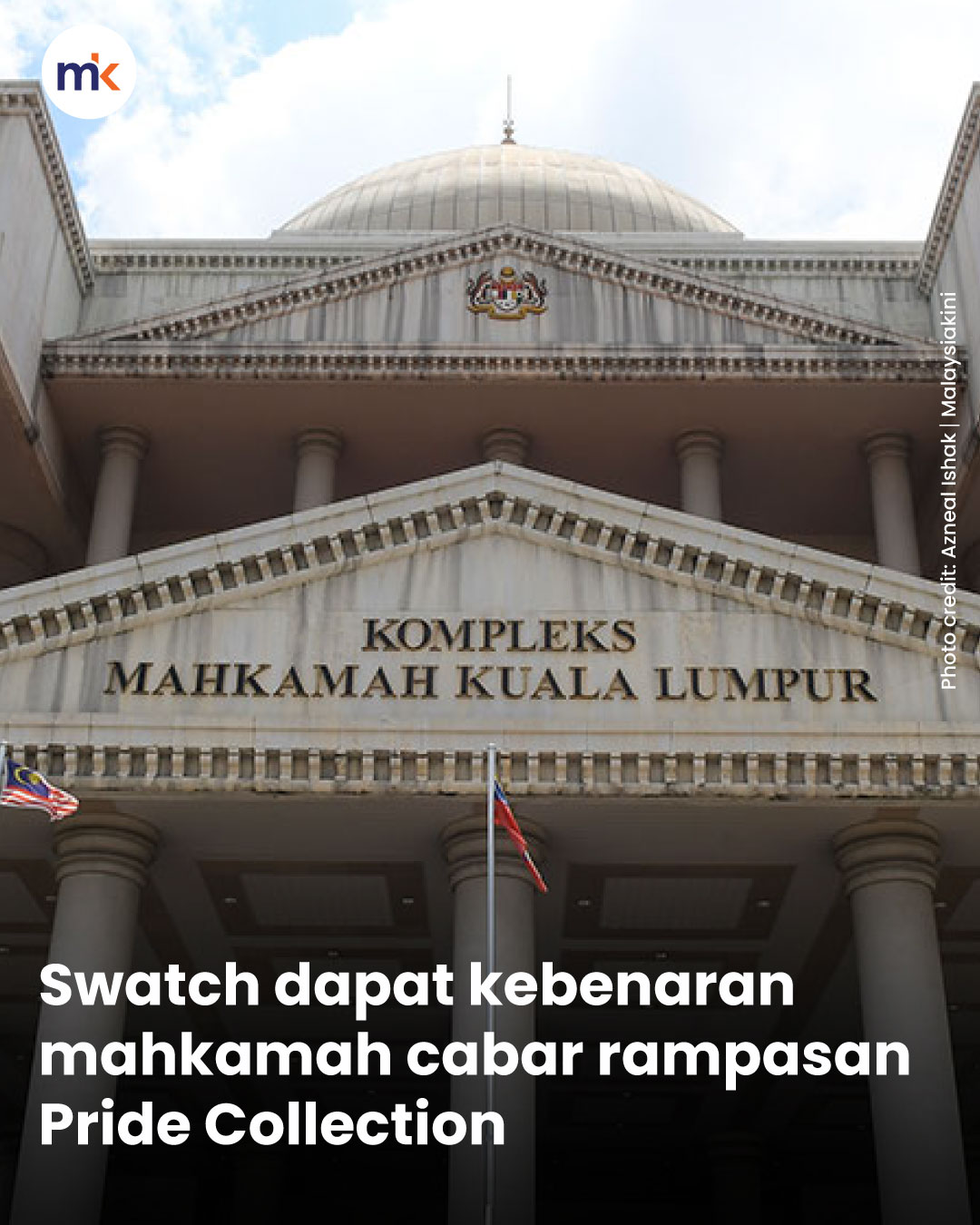 Swatch dapat kebenaran mahkamah cabar rampasan Pride Collection