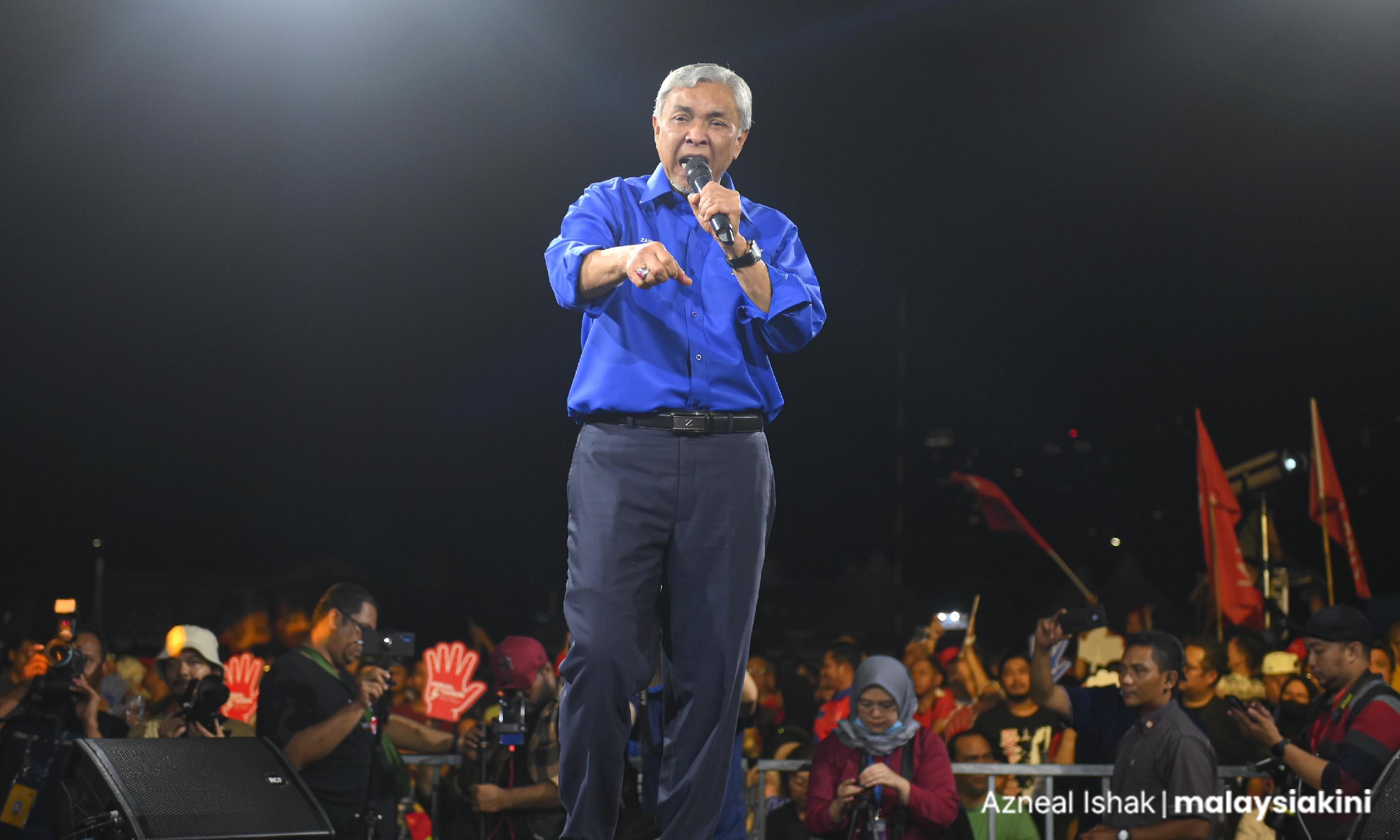 Reject PN, Zahid tells non-Malay voters over Gerakan snub