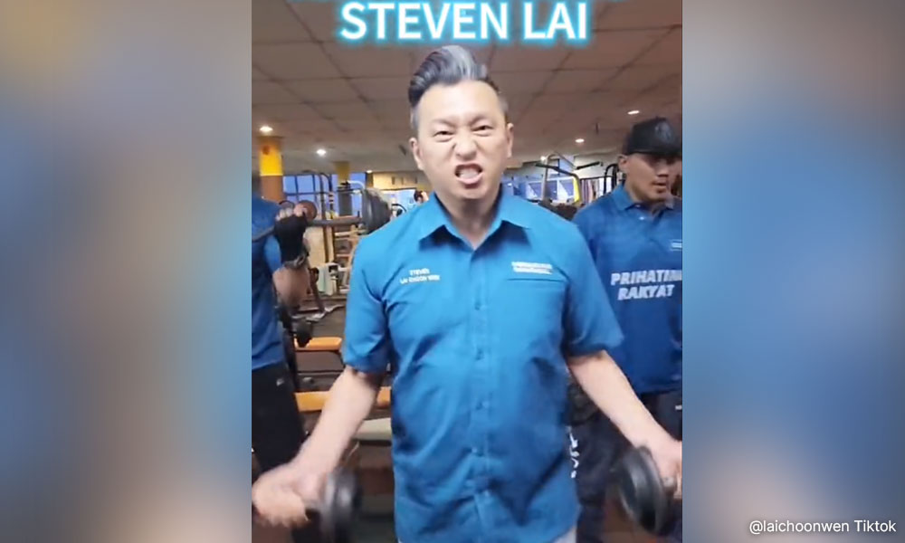 国盟候选人出“奇招”，举哑铃拍片拉票