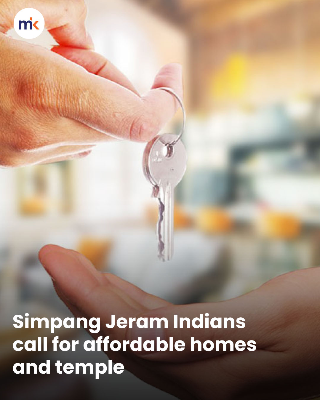 Simpang Jeram Indians call for affordable homes and temple
