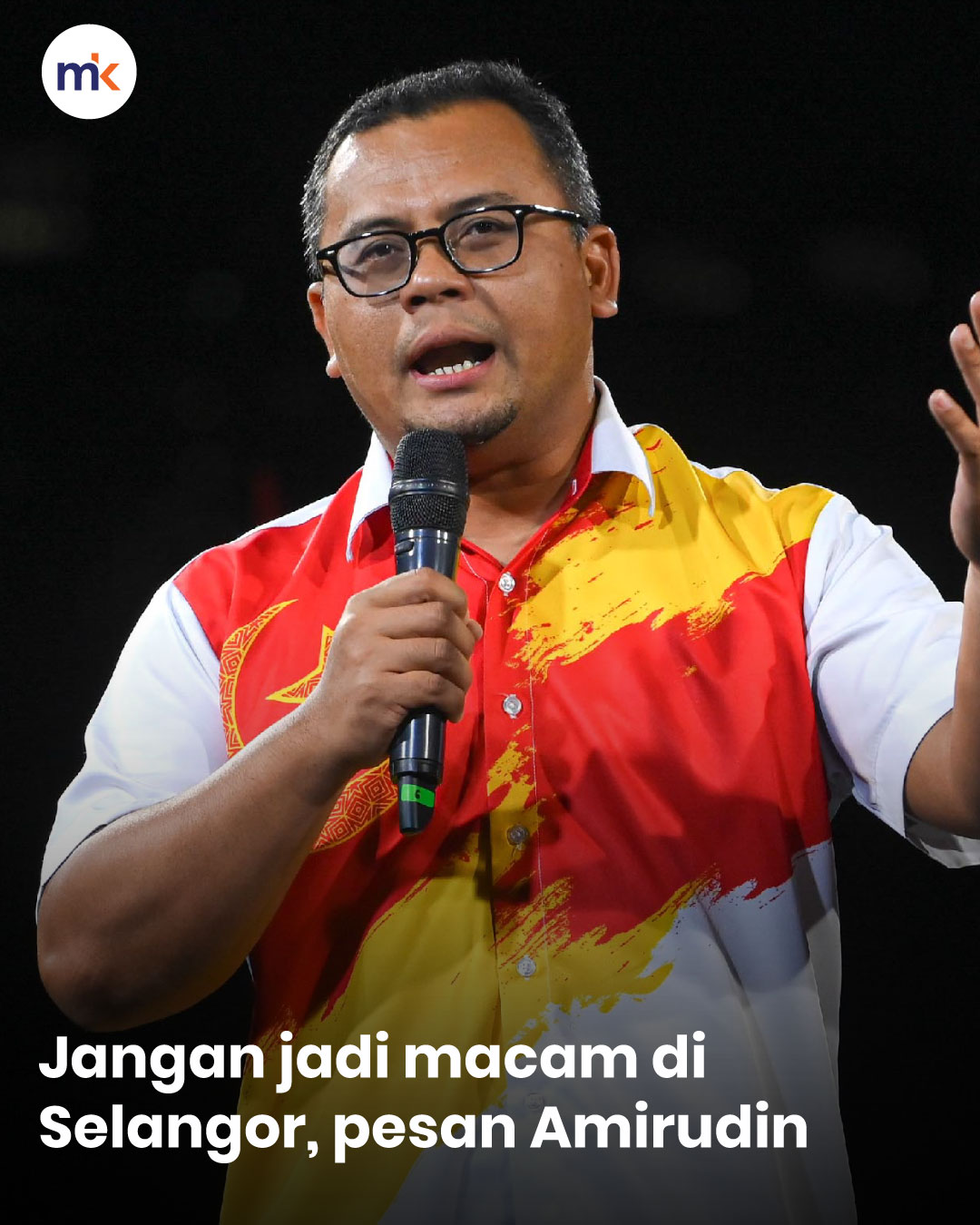 Jangan jadi macam di Selangor, pesan Amirudin