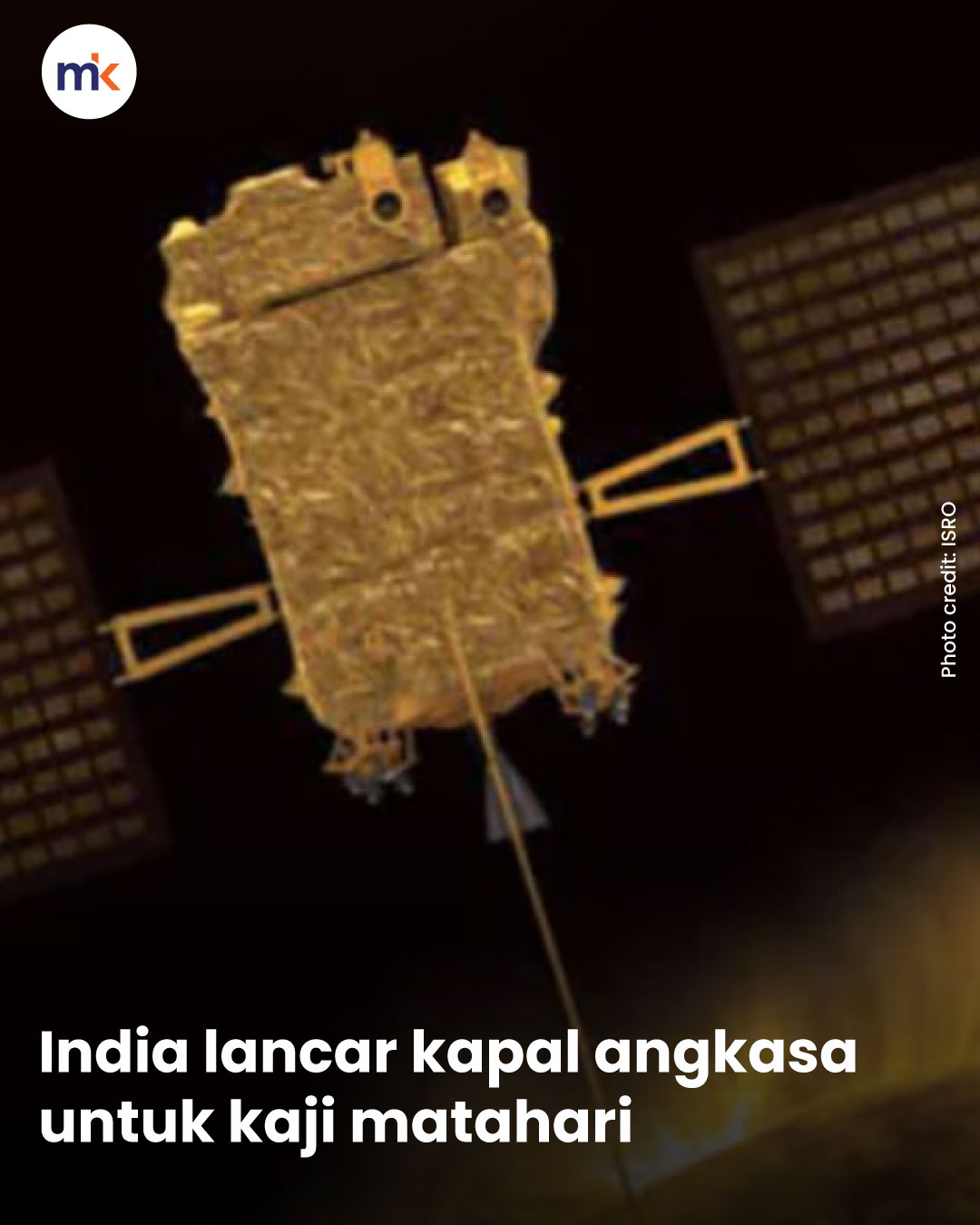 India lancar kapal angkasa untuk kaji matahari